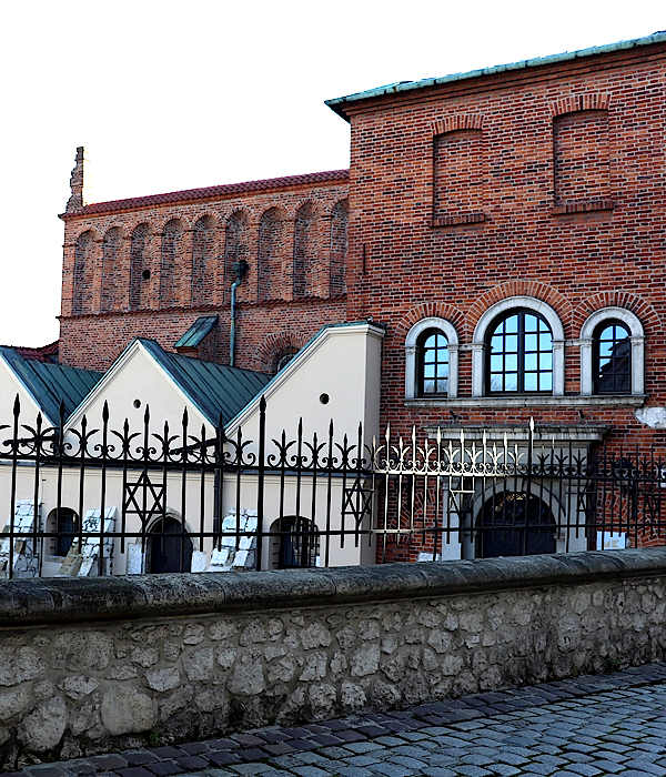Krakau Alte-Synagoge im Stadtviertel Kazimierz