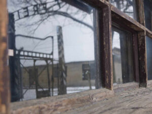 Auschwitz-Birkenau Eingangsbaracke