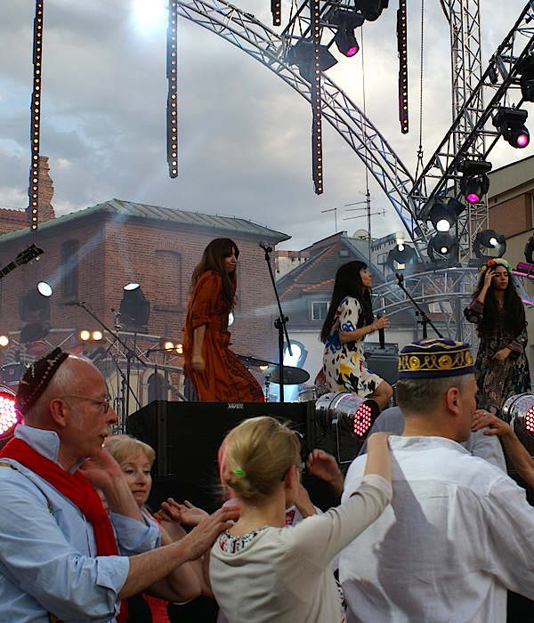 Krakau Stadtviertel Kazimierz jüdisches Festival