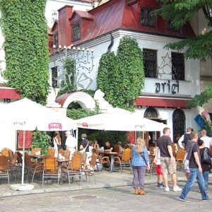 Krakau Stadtviertel Kazimierz Restaurant Ariel