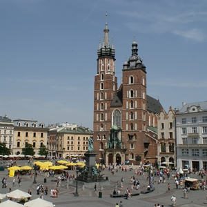 Krakau Marienkirche und Tuchhalle